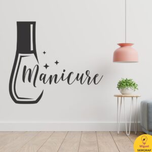 Manicure vinilo decorativo