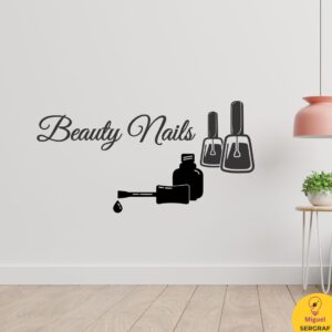 Vinilo nails para manicura