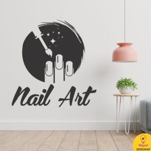 Nail art vinilo para salon de manicura