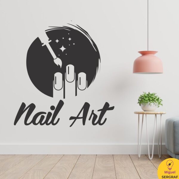 Nail art vinilo para salon de manicura