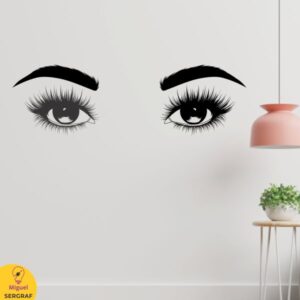 Vinilo autoadhesivo decoración para lashistas