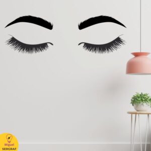 Vinilo lashista para decoración de pared