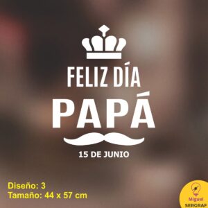 Vinilo para el día del padre