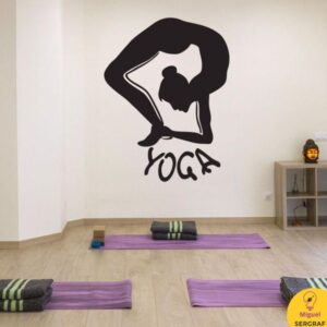 Vinilos de yoga para paredes