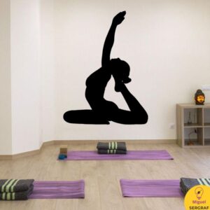 Yoga vinilos decorativos para salas