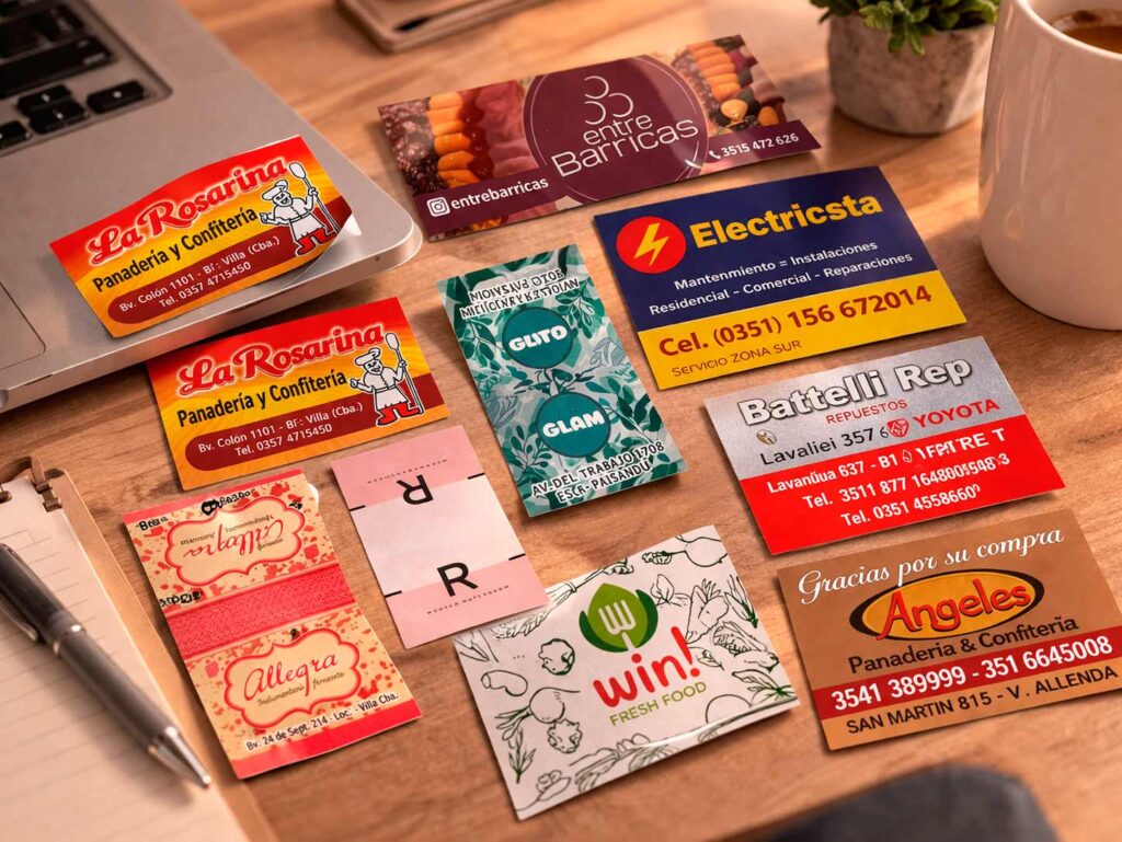 Stickers autoadhesivos realizados en Córdoba Capital